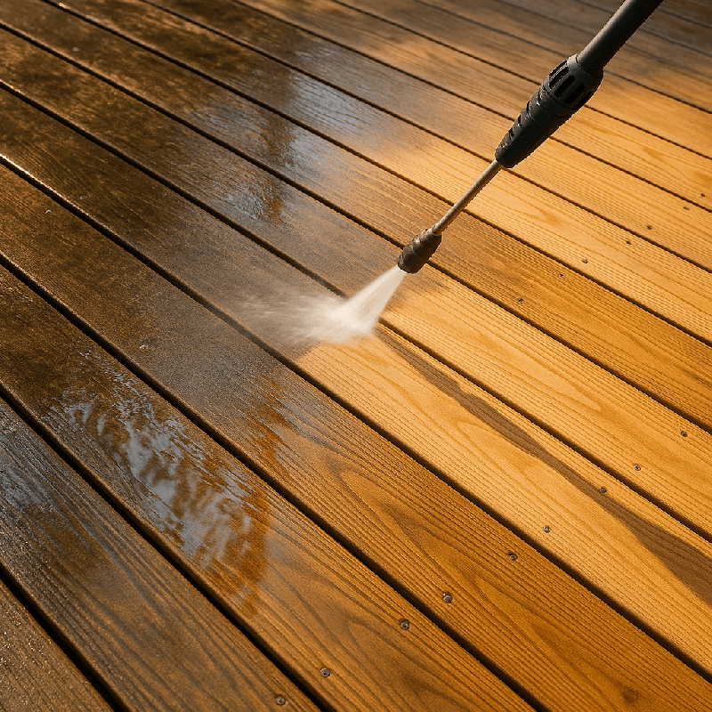 Nettoyage de terrasse