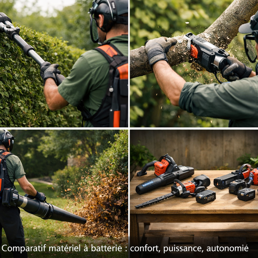 Comparatif Pellenc vs STIHL : quel matériel à batterie choisir pour l’entretien des espaces verts ?